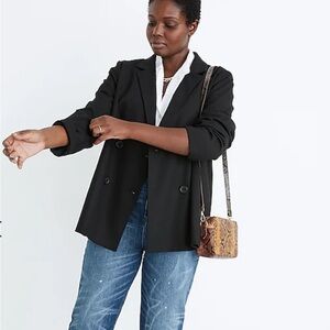 Madewell Caldwell double-breasted blazer